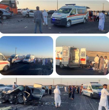 تصادف در محور زابل به زاهدان،اخبار حوادث،خبرهای حوادث تصادف در محور زابل به زاهدان،اخبار حوادث،خبرهای حوادث