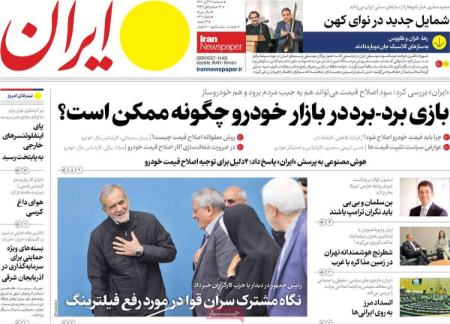 تیتر روزنامه ها،روزنامه های سیاسی و اقتصادی تیتر روزنامه ها،روزنامه های سیاسی و اقتصادی