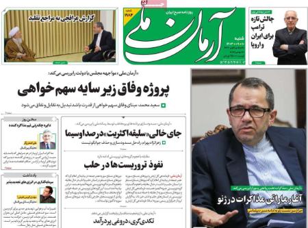 تيتر روزنامه ها،روزنامه های سیاسی و اقتصادی تيتر روزنامه ها،روزنامه های سیاسی و اقتصادی