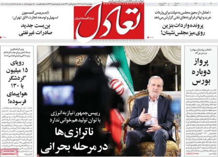 تیتر روزنامه ها،روزنامه های سیاسی و اقتصادی تیتر روزنامه ها،روزنامه های سیاسی و اقتصادی