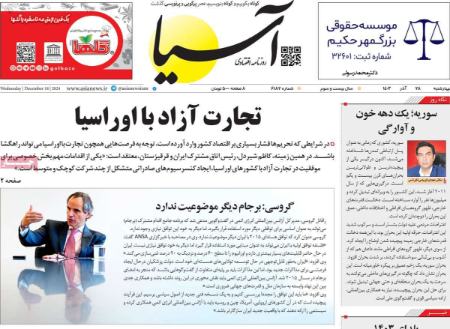 تیتر روزنامه ها،روزنامه های سیاسی و اقتصادی تیتر روزنامه ها،روزنامه های سیاسی و اقتصادی