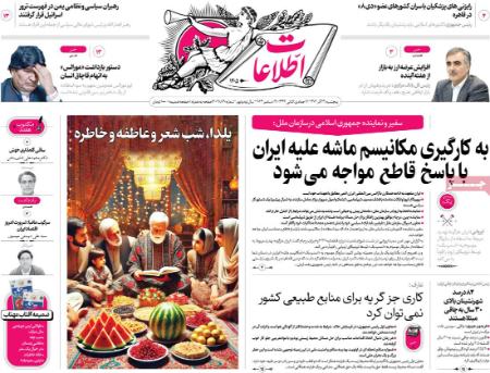 تیتر روزنامه ها،روزنامه های سیاسی و اقتصادی تیتر روزنامه ها،روزنامه های سیاسی و اقتصادی