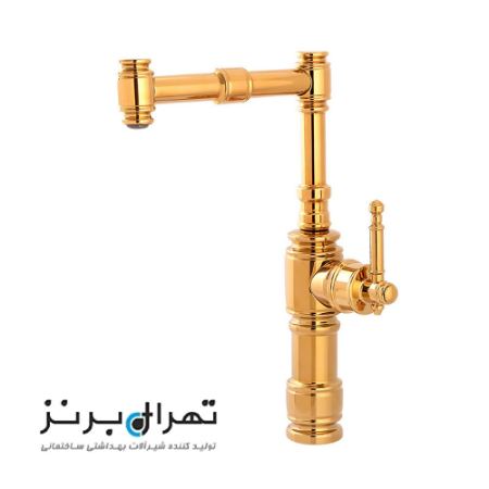 شیر ظرفشویی طلایی الیزه شیر ظرفشویی طلایی الیزه