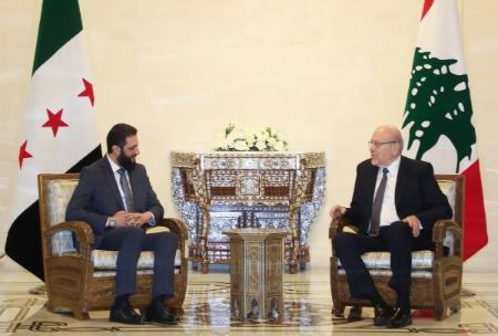 نخست وزیر لبنان و جولانی،اخبار بین الملل،خبرهای بین الملل نخست وزیر لبنان و جولانی،اخبار بین الملل،خبرهای بین الملل
