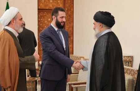 دیدار جولانی با هیاتی از جامعه شیعیان سوریه،اخبار بین الملل،خبرهای بین الملل