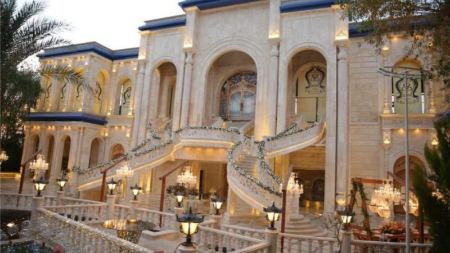 باغ تالار عمارت صفاجو در تهران باغ تالار عمارت صفاجو در تهران