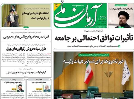 تیتر روزنامه ها،روزنامه های سیاسی و اقتصادی تیتر روزنامه ها،روزنامه های سیاسی و اقتصادی