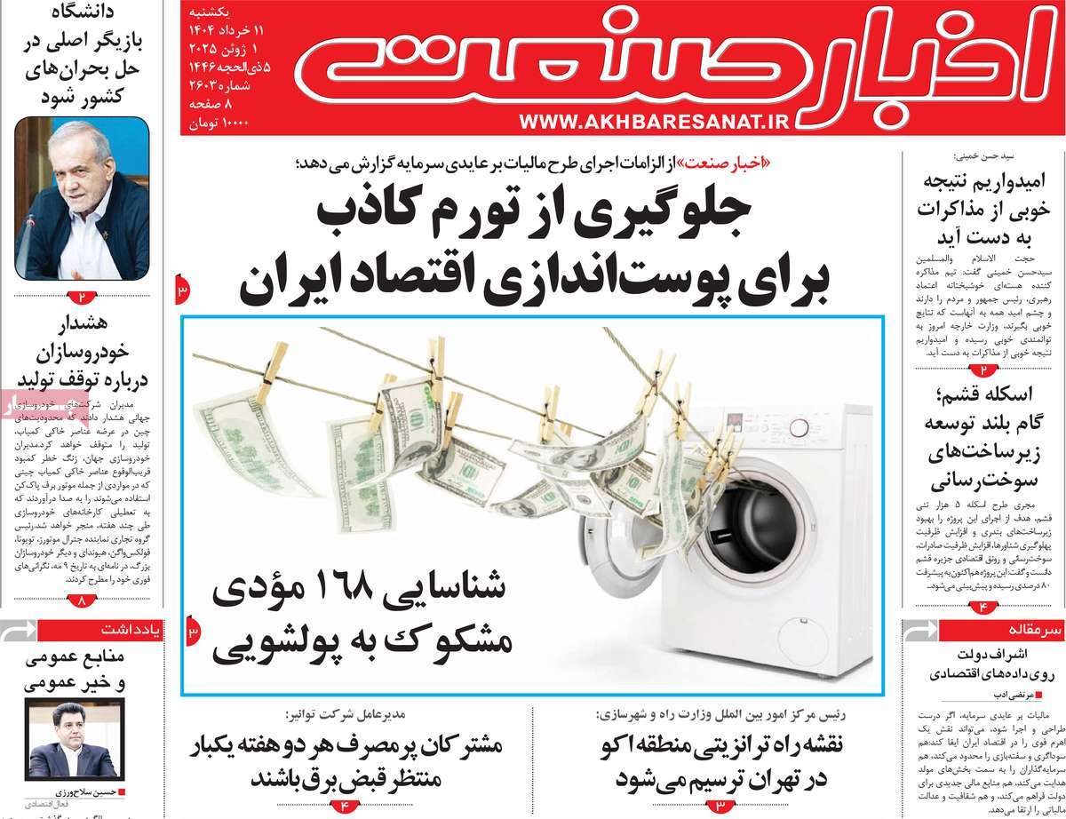 تیتر روزنامه ها،روزنامه های سیاسی و اقتصادی تیتر روزنامه ها،روزنامه های سیاسی و اقتصادی