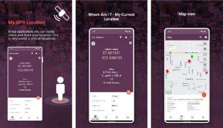 اپلیکیشن «My GPS Location» اپلیکیشن «My GPS Location»