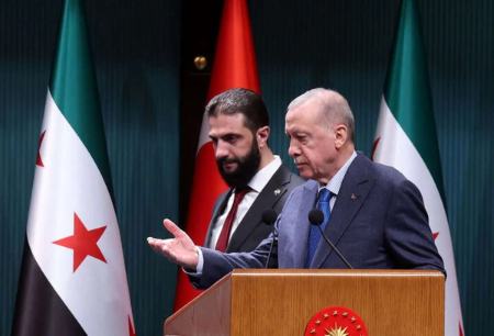 اردوغان و جولانی،اخبار بین الملل،خبرهای بین الملل