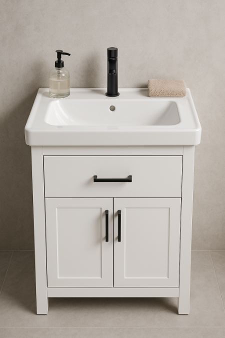 روشویی کابینتی کم‌جا