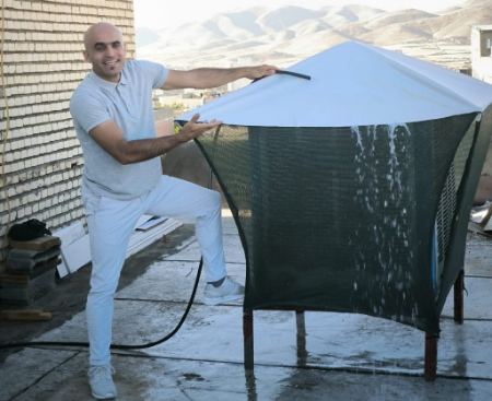 سایبان کولر آبی سایبان کولر آبی