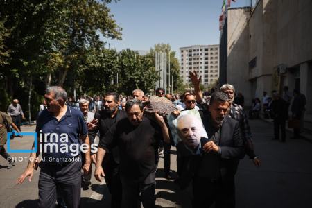 عکس خبری،تشییع پیکر داریوش مصطفوی