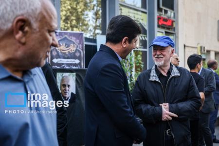 عکس خبری،تشییع پیکر داریوش مصطفوی