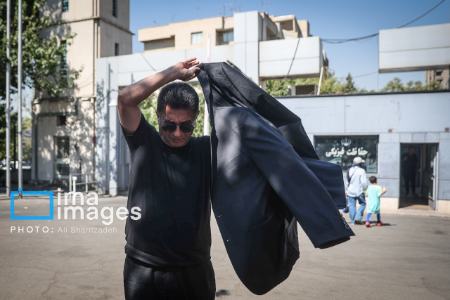 عکس خبری،تشییع پیکر داریوش مصطفوی