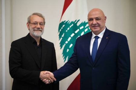 لاریجانی و رئیس جمهور لبنان،اخبار سیاست خارجی،خبرهای سیاست خارجی