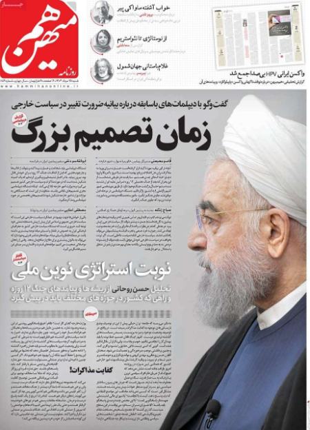 تیتر روزنامه ها،روزنامه های سیاسی و اقتصادی