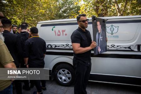 عکس خبری،مراسم تشییع پیکر امید جهان
