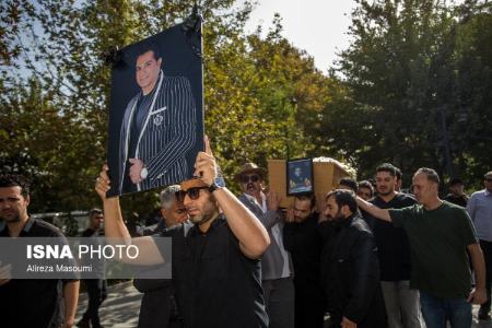 عکس خبری،مراسم تشییع پیکر امید جهان