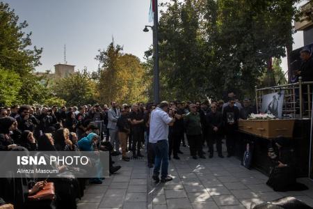 عکس خبری،مراسم تشییع پیکر امید جهان