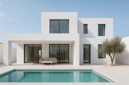 معماری ویلای مینیمال معماری ویلای مینیمال