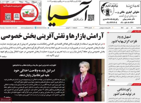 تیتر روزنامه ها،روزنامه های سیاسی و اقتصادی