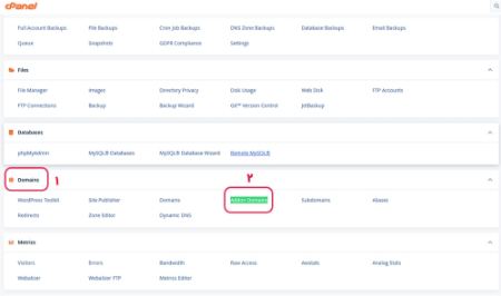 استفاده از قابلیت Addon Domain برای اتصال دومین به هاست