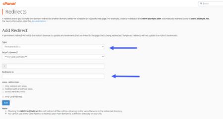 اتصال دو دامنه به یک هاست از طریق Redirect