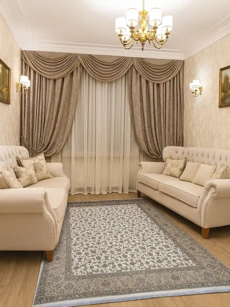 خرید فرش کرم از کارخانه فرش کاشان