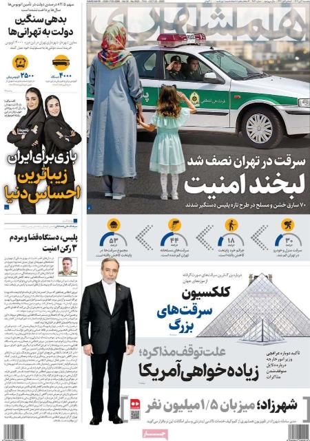 تیتر روزنامه ها،روزنامه های سیاسی و اقتصادی