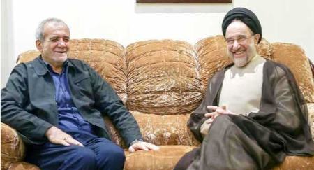 پزشکیان و خاتمی،اخبار سیاسی،خبرهای سیاسی پزشکیان و خاتمی،اخبار سیاسی،خبرهای سیاسی