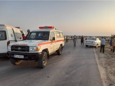 تصادف خودروی اتباع خارجی در جاده سراوان - خاش،اخبار حوادث،خبرهای حوادث تصادف خودروی اتباع خارجی در جاده سراوان - خاش،اخبار حوادث،خبرهای حوادث