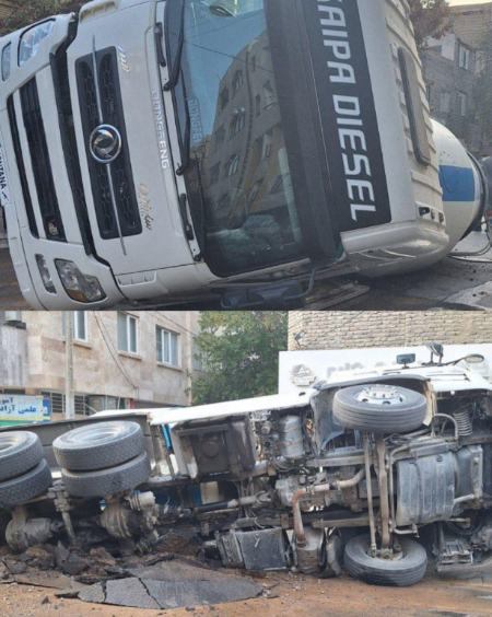 نشست زمین در مشهد،اخبار حوادث،خبرهای حوادث