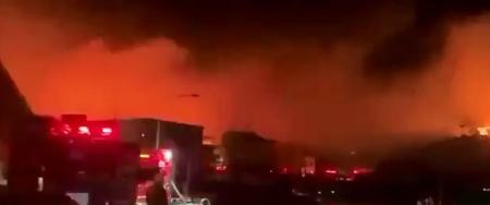 آتش سوزی در ژاپن،اخبار حوادث،خبرهای حوادث