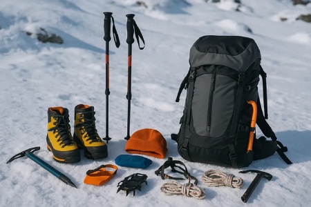 تجهیزات کوهنوردی در زمستان
