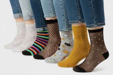 معرفی انواع جوراب زنانه معرفی انواع جوراب زنانه