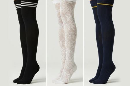جوراب زنانه ساق بلند جوراب زنانه ساق بلند