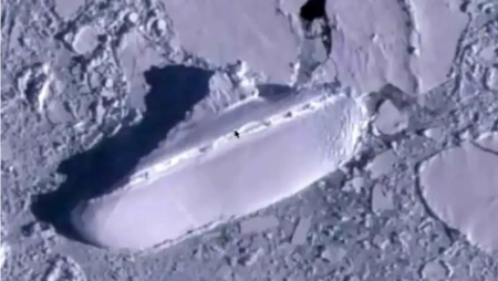  تصویری مرموز از قطب جنوب,اخبار علمی ,خبرهای علمی 