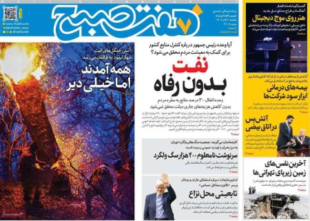 تیتر روزنامه ها،روزنامه های سیاسی و اقتصادی