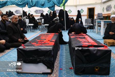 عکس خبری،تشییع پیکر خانواده سقاب اصفهانی