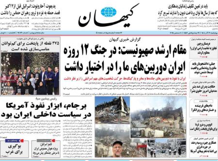 تیتر روزنامه ها،روزنامه های سیاسی و اقتصادی