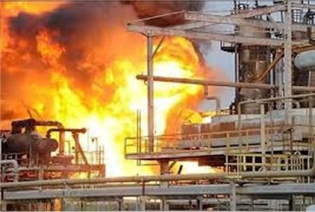 آتش گرفتن مجتمع پتروشیمی بوشهر،اخبار حوادث،خبرهای حوادث