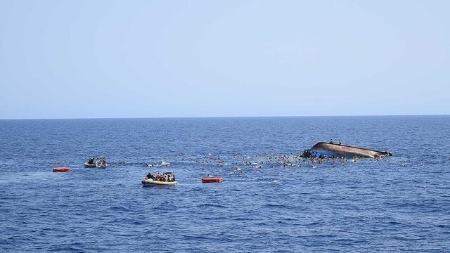 غرق شدن قایق مهاجران در یونان،اخبار حوادث،خبرهای حوادث