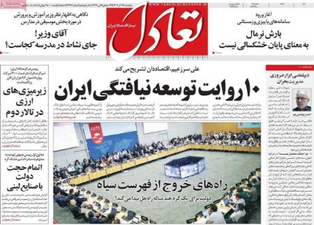 تیتر روزنامه ها،روزنامه های سیاسی و اقتصادی تیتر روزنامه ها،روزنامه های سیاسی و اقتصادی