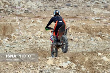 عکس خبری،مسابقات موتورسواری بانوان