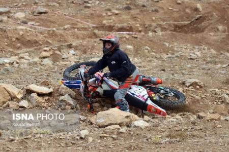 عکس خبری،مسابقات موتورسواری بانوان