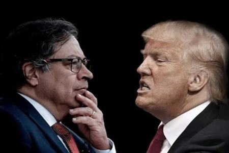 ترامپ و رئیس جمهور کلمبیا،اخبار بین الملل،خبرهای بین الملل