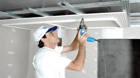 مراحل کناف کاری سقف در تهران مراحل کناف کاری سقف در تهران