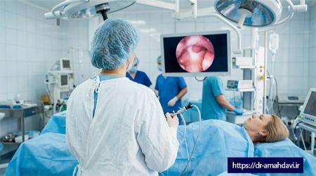 عمل لاپاراسکوپی رحم