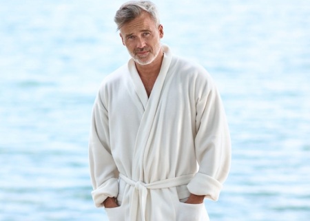poodiran white bathrobe men poodiran white bathrobe men